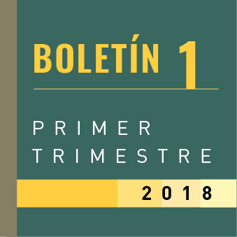 Boletín Informe Primer Trimestre de 2018