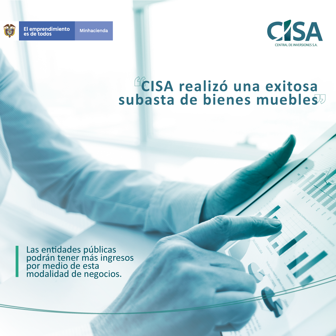 CISA realizó una exitosa subasta de bienes muebles