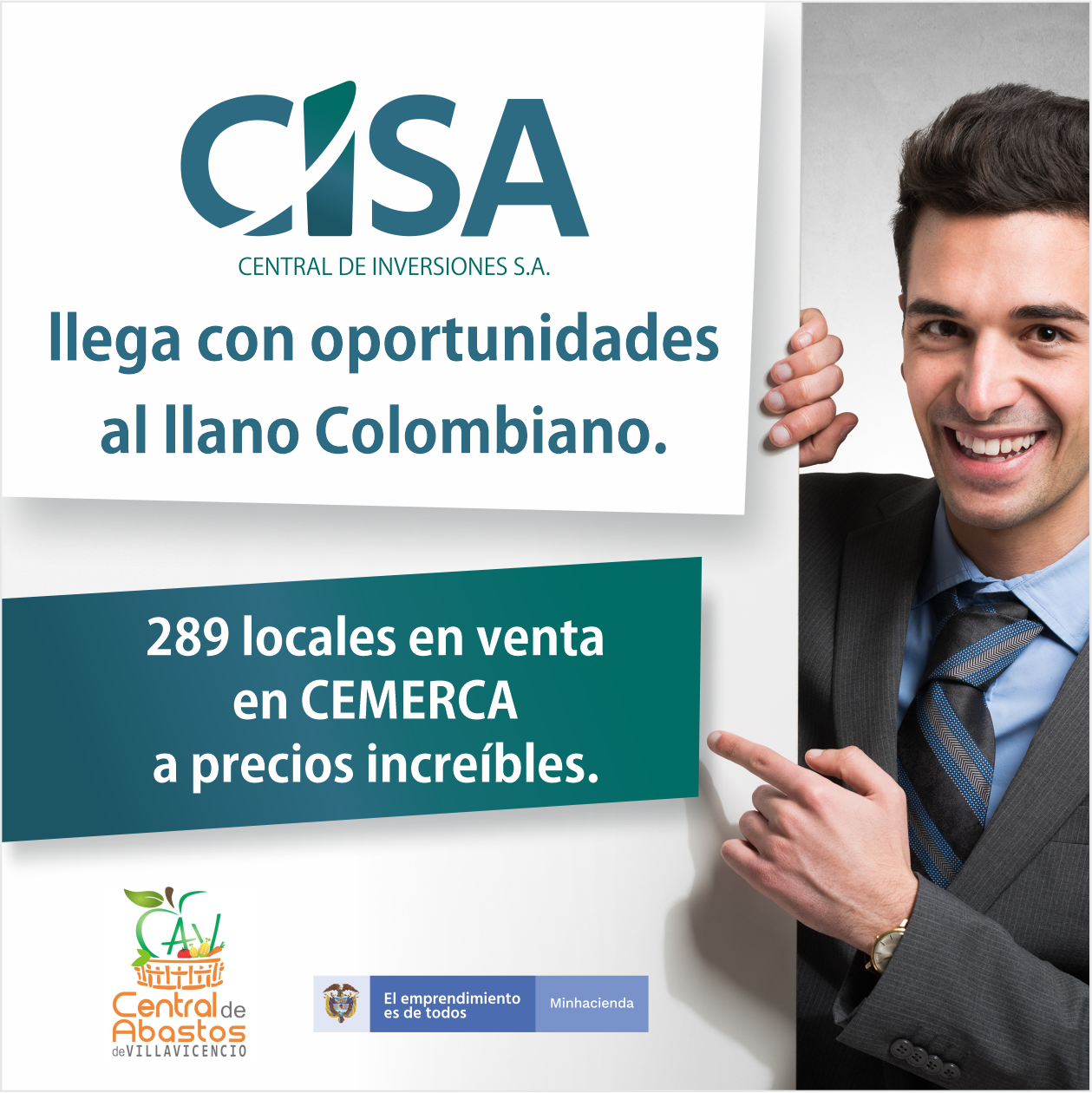  jornada de venta de locales en Cemerca Villavicencio.