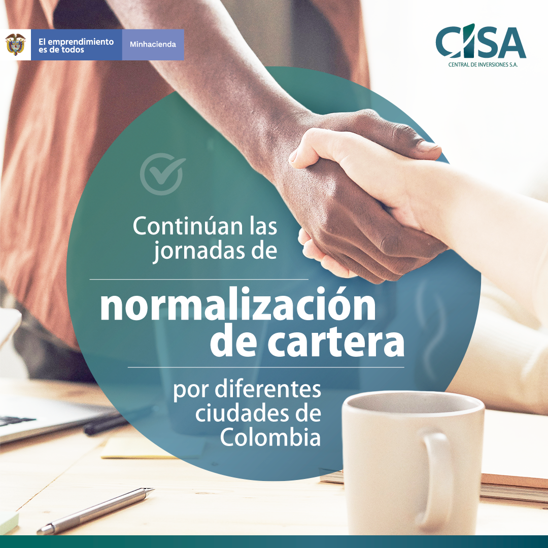 normalización de cartera por diferentes ciudades de Colombia