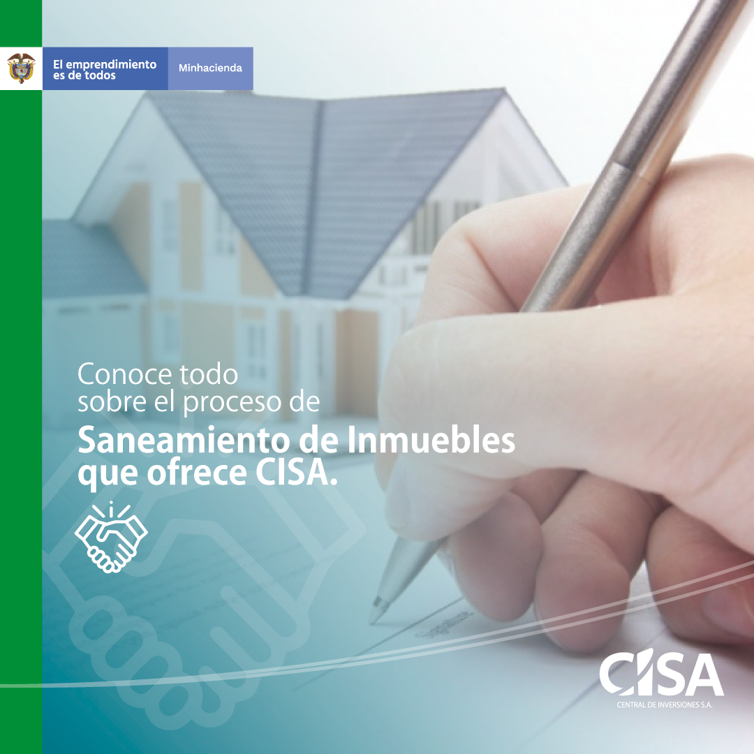 Saneamiento de Inmuebles que ofrece CISA.