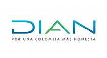 Logo de Dirección de Impuestos y Aduanas  Nacionales de Colombia-DIAN