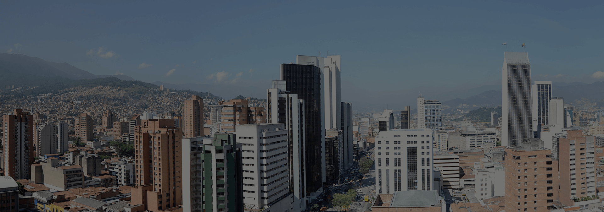 Brindamos soluciones a las entidades. Vista panorámica de edificios