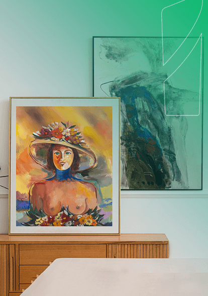 Pinturas en oleo en galería de arte Pinturas en oleo en galería de arte
