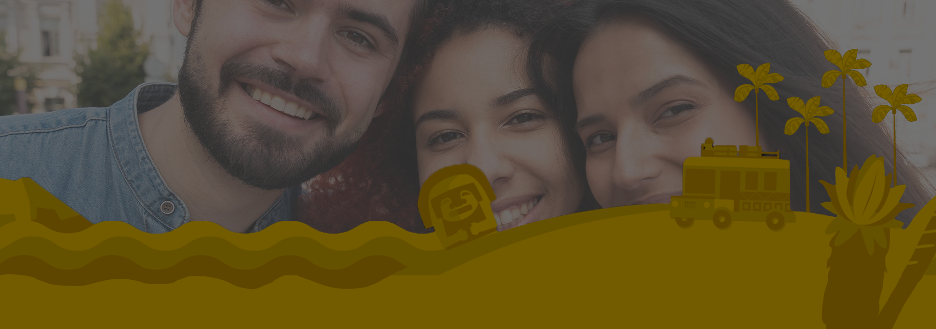 Congreso aprueba PND. Tres personas sonriendo