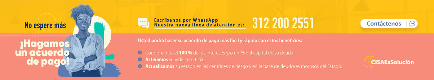 Realizar su acuerdo de pago, mujer con brazos cruzados.