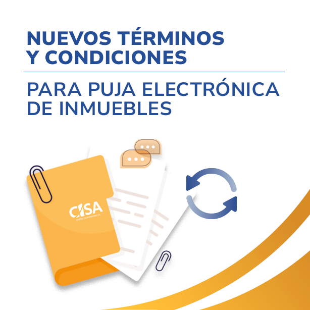 Nuevos términos y condiciones para puja electrónica de inmuebles Minuatura