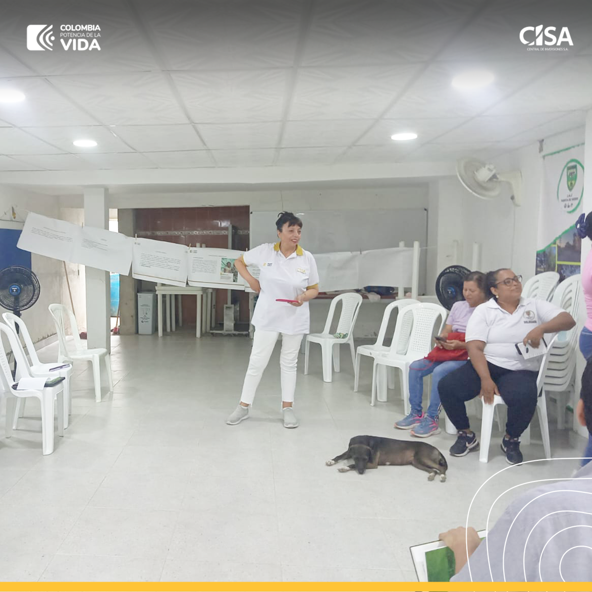 Escenario de diálogo en Cartagena